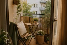 8 Clever Ways to Make Your Small Balcony Cozy in 2026